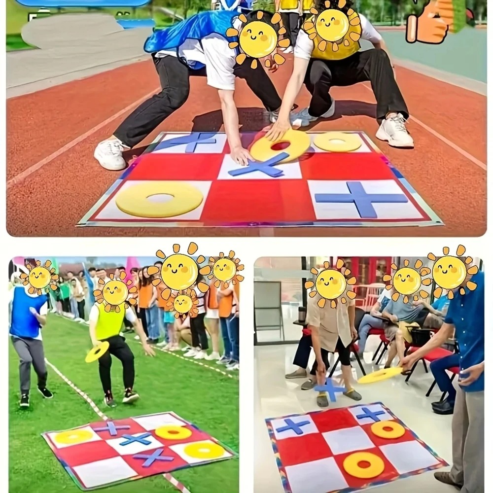 Party Games Group For Adults - 틱 토 체커 게임 인터랙션 레저