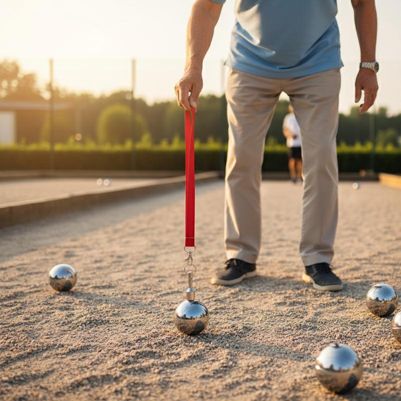 Bocce Ball Lawn - 휴대용 보체 볼 자석식 수집기 투척