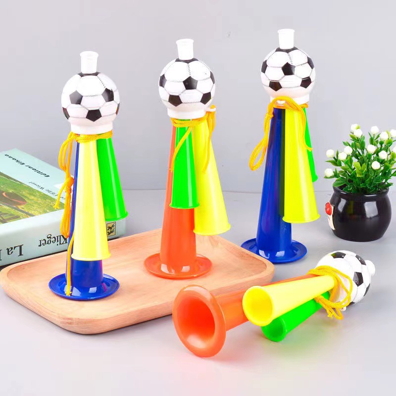 Party Games You Can Play - 4/8/12/16 PCS 축구 경적 휘슬 악기