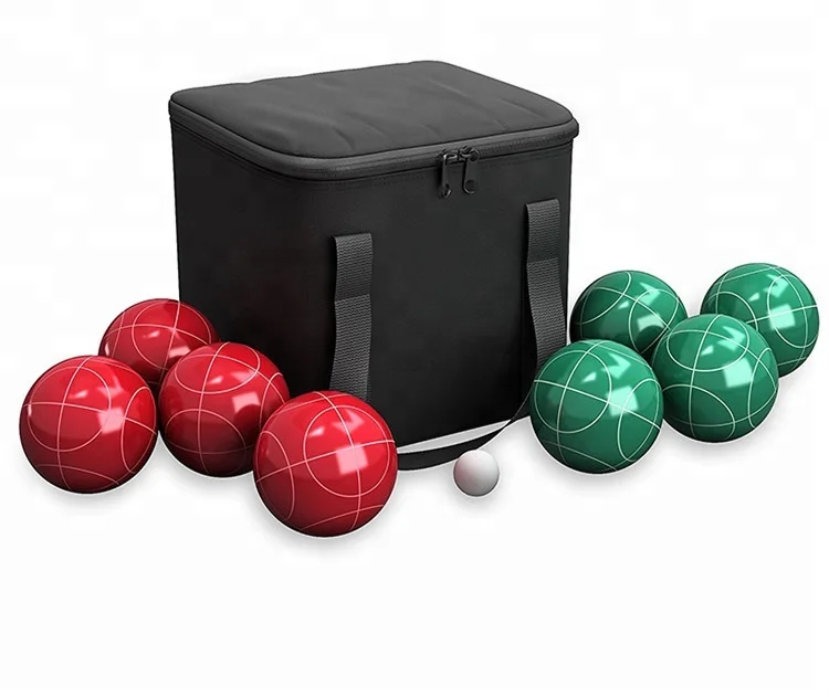 Bocce Ball Lawn - 휴대하기 쉬운 가방이 포함된 보치에 볼