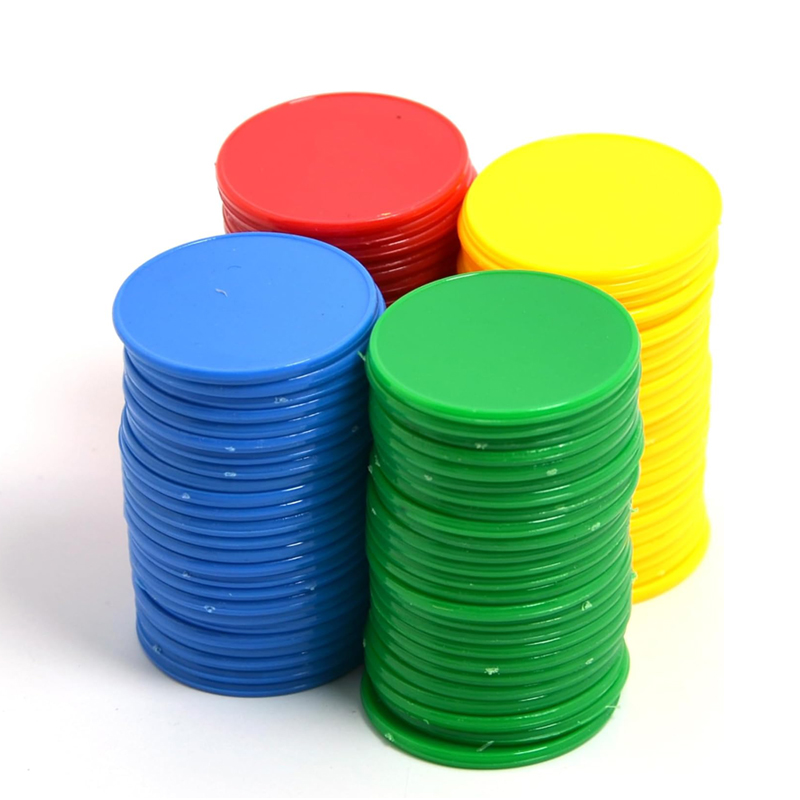 Party Games Juego - 빙고 마커 칩 37MM 4 색