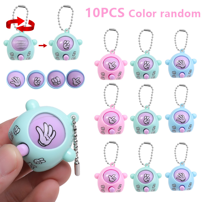 Party Games Egg - 10pcs 미니 락 페이퍼 가위 계란