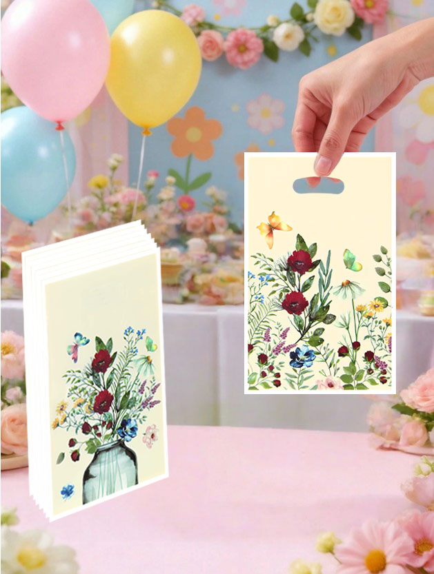 Party Games At Wedding - 꽃 사이에서 노는 나비 무늬가 있는