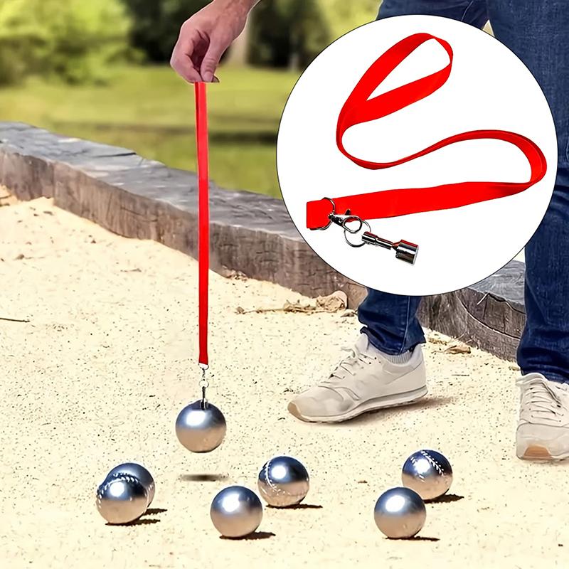 Bocce Ball Lawn - 자석식 볼 던지기 픽커 휴대용 보체