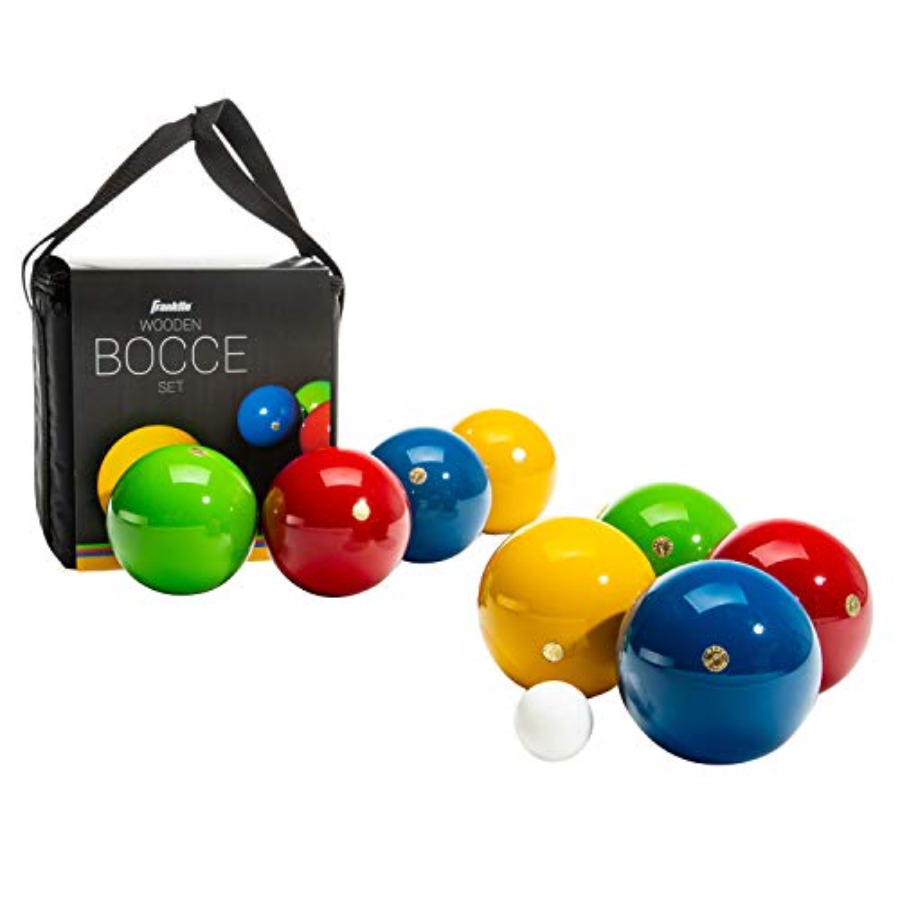 Bocce Ball Lawn - 보체 볼 세트 8개 나무 공과