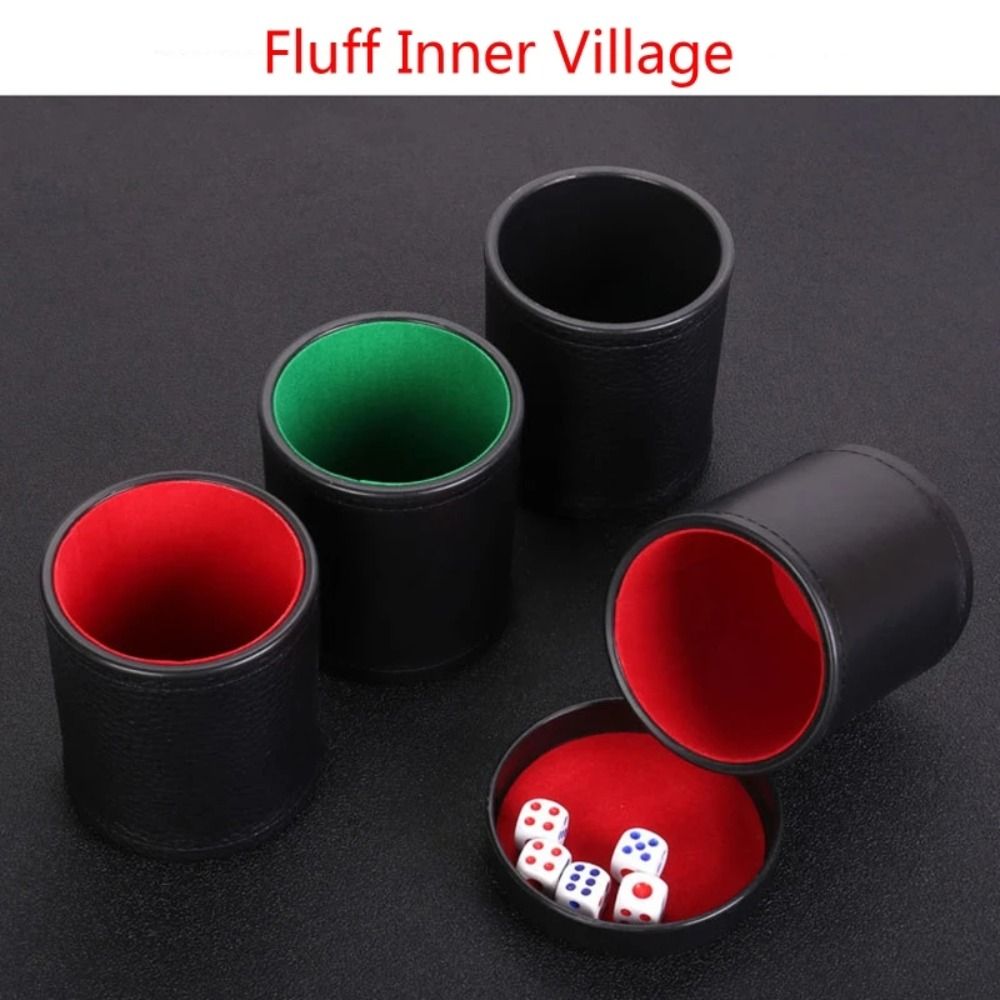 고품질 편안한 뚜껑 있는 주사위 컵, 녹색 빨간색 안감 - Party Games Using Cups 리뷰 및 가격