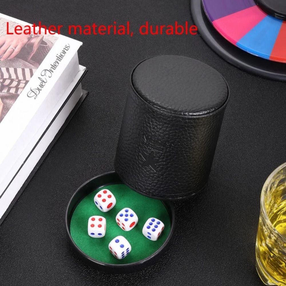 고품질 편안한 뚜껑 있는 주사위 컵, 녹색 빨간색 안감 - Party Games Using Cups 리뷰 및 가격
