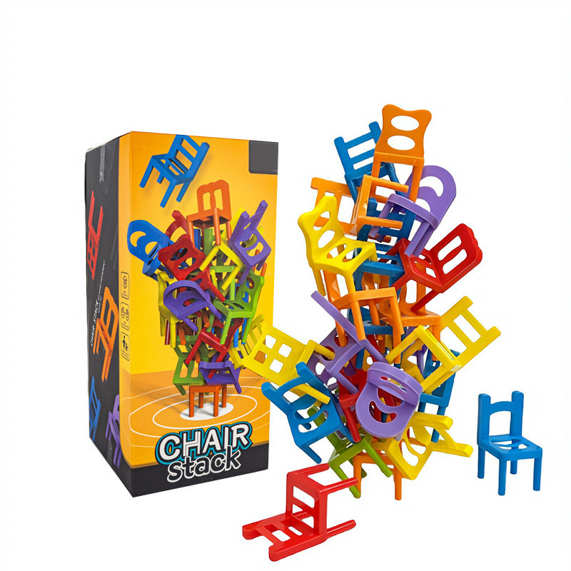 24pc 어린이 퍼즐 접이식 의자 장난감 어린이를위한  - Party Games Juego 리뷰 및 가격