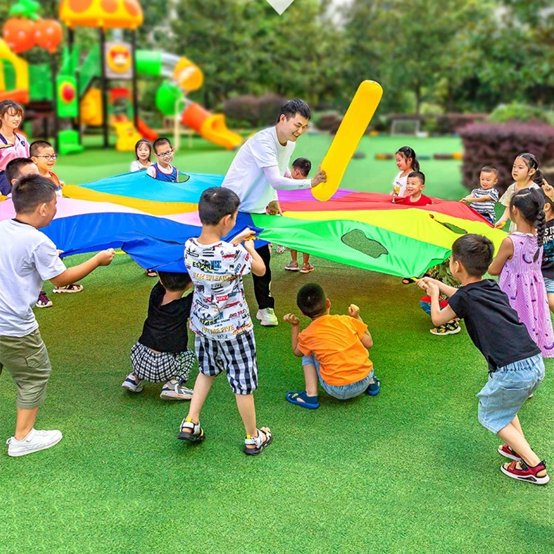 레인보우 파라슈트 노크 고퍼 멀티플레이어 인터랙티브 숨 - Party Games Group For Adults 리뷰 및 가격