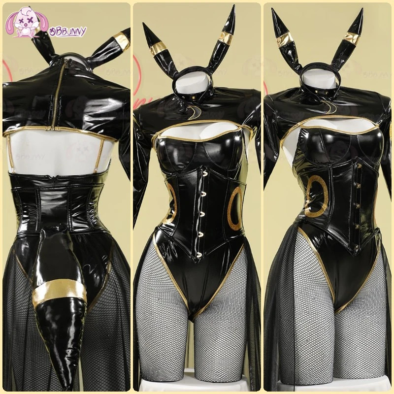 Umbreon Bunny 코스프레 의상 할로윈 크리스마 - Party Games Bunny 리뷰 및 가격
