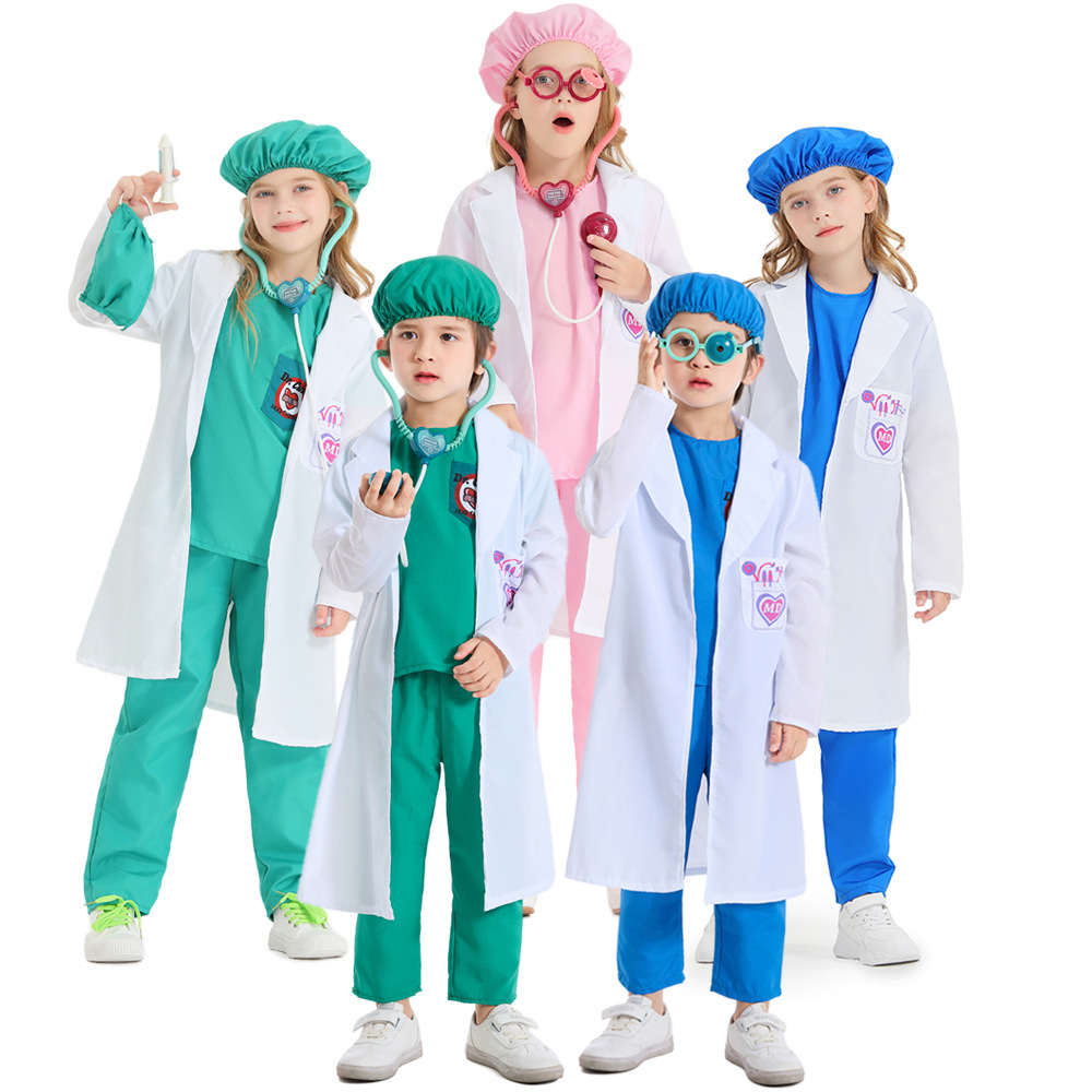 3 색 남여 어린이 할로윈 간호사 의사 의상 어린이 수 - Party Games Kids 리뷰 및 가격