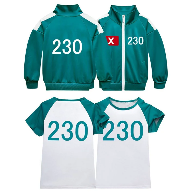 2025년 신제품 어린이 맞춤형 오징어 게임 2 의류  - Party Games Kids 리뷰 및 가격