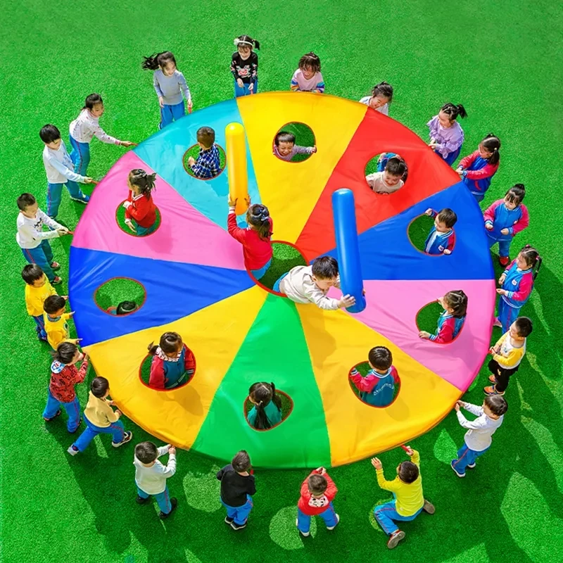 레인보우 파라슈트 노크 고퍼 멀티플레이어 인터랙티브 숨 - Party Games Group For Adults 리뷰 및 가격