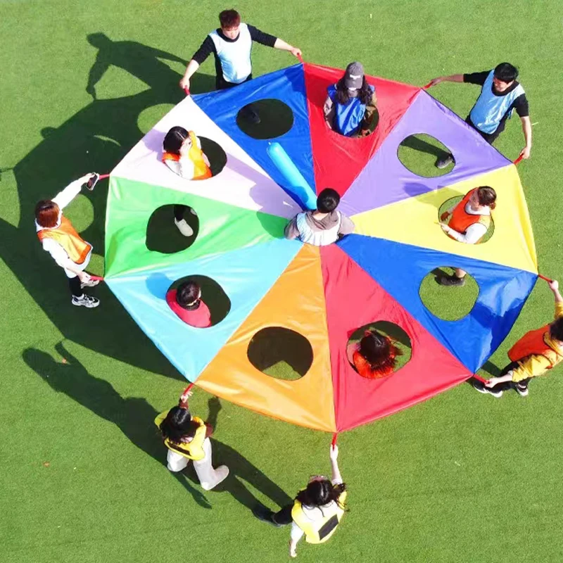 레인보우 파라슈트 노크 고퍼 멀티플레이어 인터랙티브 숨 - Party Games Group For Adults 리뷰 및 가격