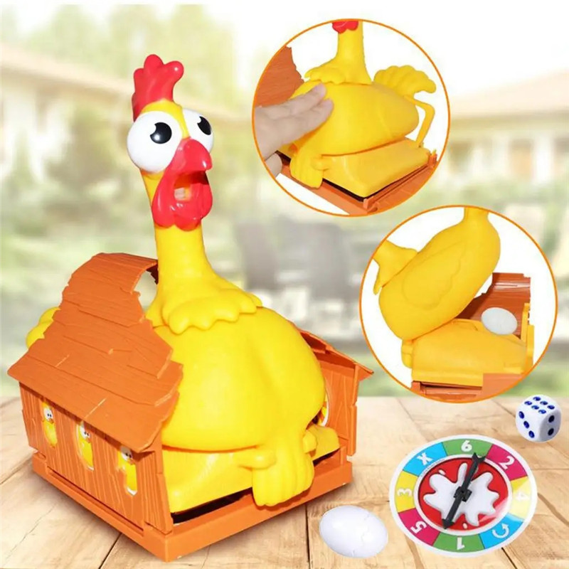 재미있는 행운의 닭 계란 놓는 장난감, 부모 자식 상호 - Party Games Egg 리뷰 및 가격