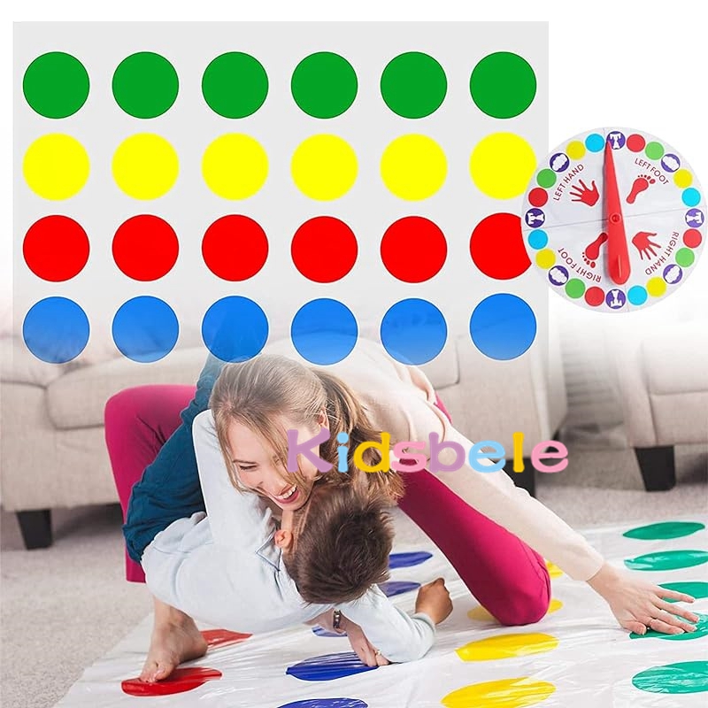 트위스터 게임 실내 야외 장난감 놀이 매트, 재미있는  - Party Games Group For Adults 리뷰 및 가격