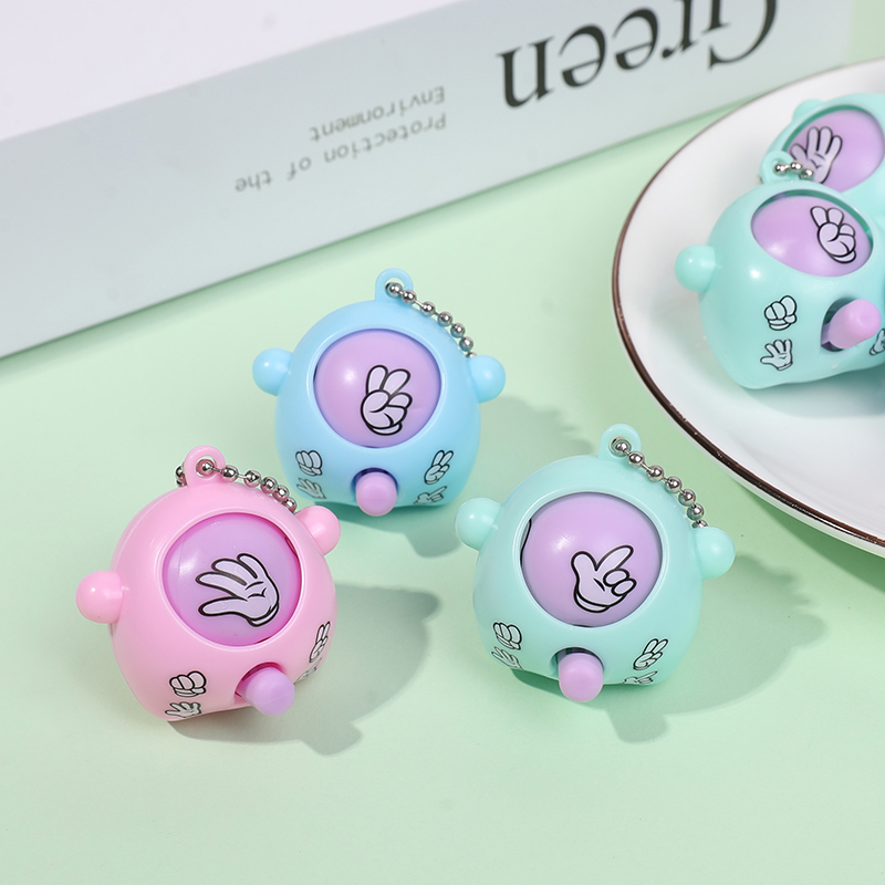 10pcs 미니 락 페이퍼 가위 계란 키 체인 크리 에 - Party Games Egg 리뷰 및 가격