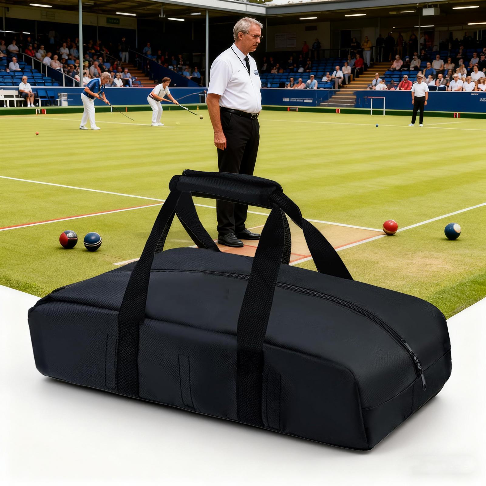 스포츠 공 가방 방수 토트 더블 지퍼 헤비 듀티 보체  - Bocce Ball Lawn 리뷰 및 가격
